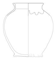 tekening - bg-pot-2 - ERM-V-ll.209