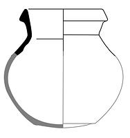 tekening - wm-pot-11 - 's Heer Abtskerke - Vnr. 63-1