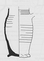 tekening - s5-kan - Korte Nieuwstraat, 1982 KN 1058