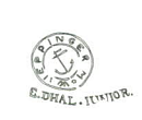 tekening - s2-fle-4 - NH49-26 - Stempel logo steengoed fles