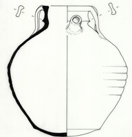 Afbeelding object  - 1 - Tekeningnr 133483, artefact nr onbekend